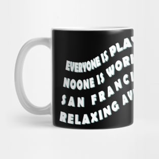 San Francisco Sightseeing City vacation travel Mug